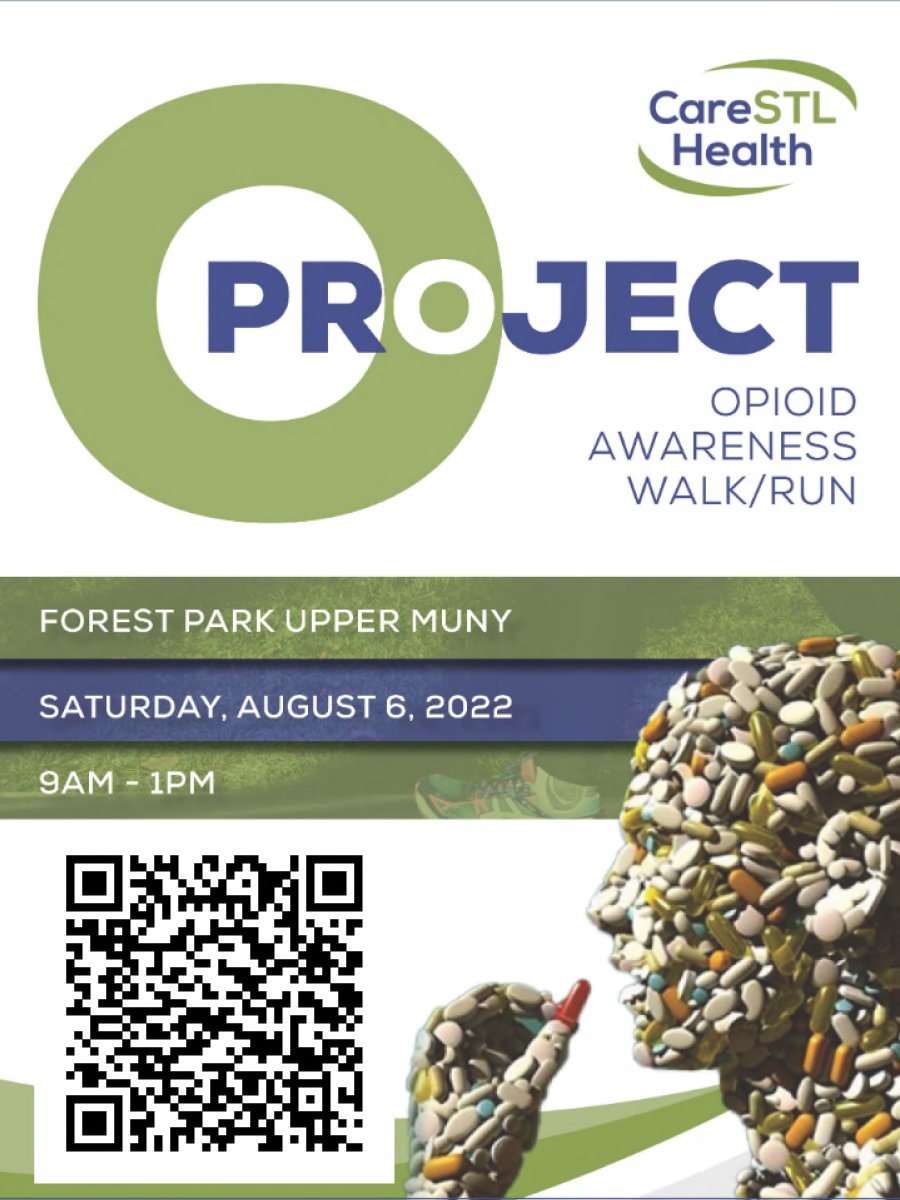 Registration is open for the 3rd Project O - Opioid Awareness Walk/Run.  Prizes to the largest group &amp;  1st,  2nd &amp; 3rd place runners.  Thanks for coming onboard, Healthy Blue! runsignup.com/Race/MO/SaintL…      #opioid #awareness