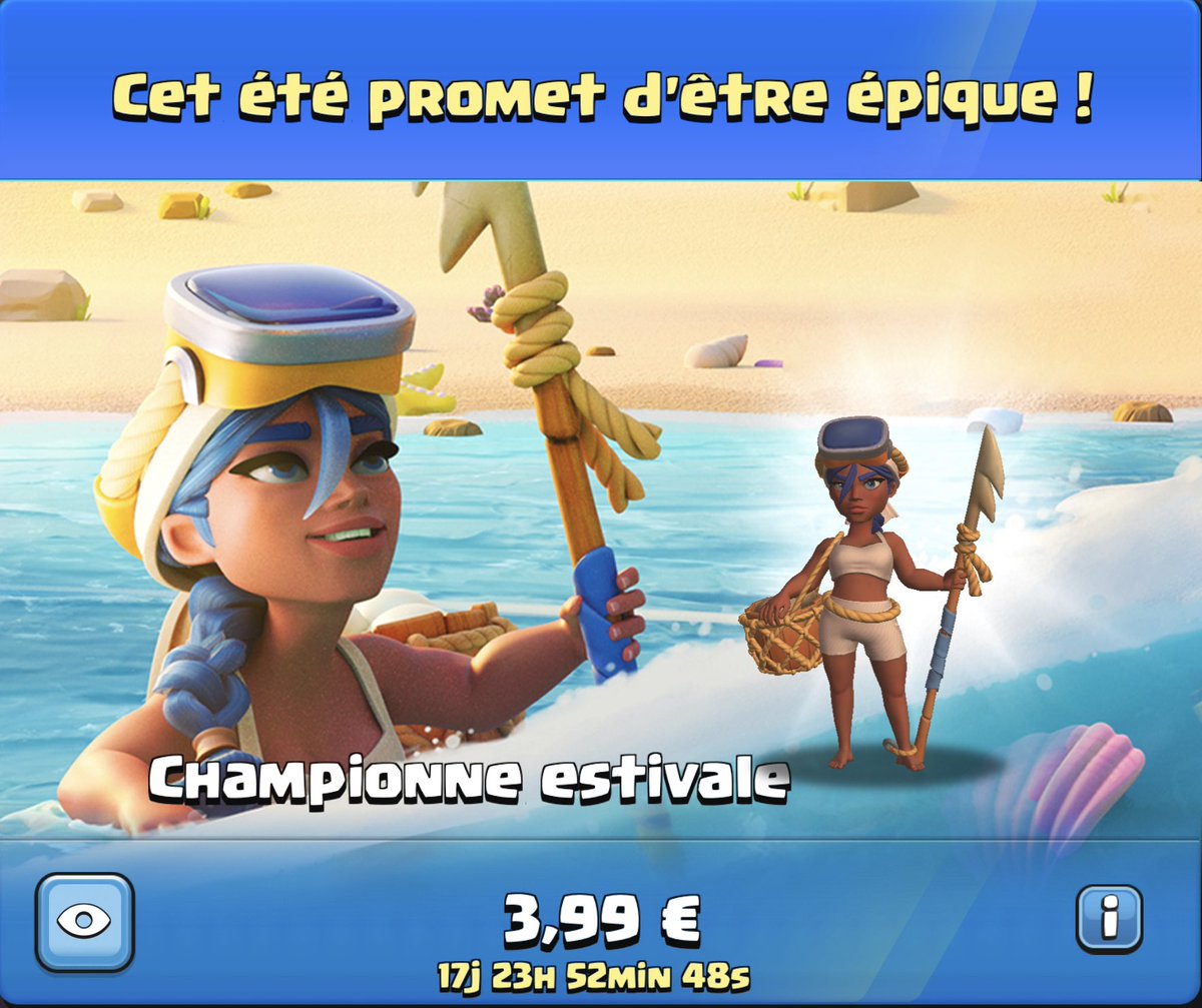 🎉 GIVEAWAY TIME 🎉
💰 Offres d'été pour 3 Participants 
🎁 How To Win: 
📌 Follow <a href="/millesimemg/">Millesime MG</a> &amp; <a href="/AKRO_Millesime/">👊🏻AKRO🇫🇷</a>
📌 Retweet this Tweet
📌 Like this Tweet
📌 Tag 3 friends

#Giveaway #clashofclans