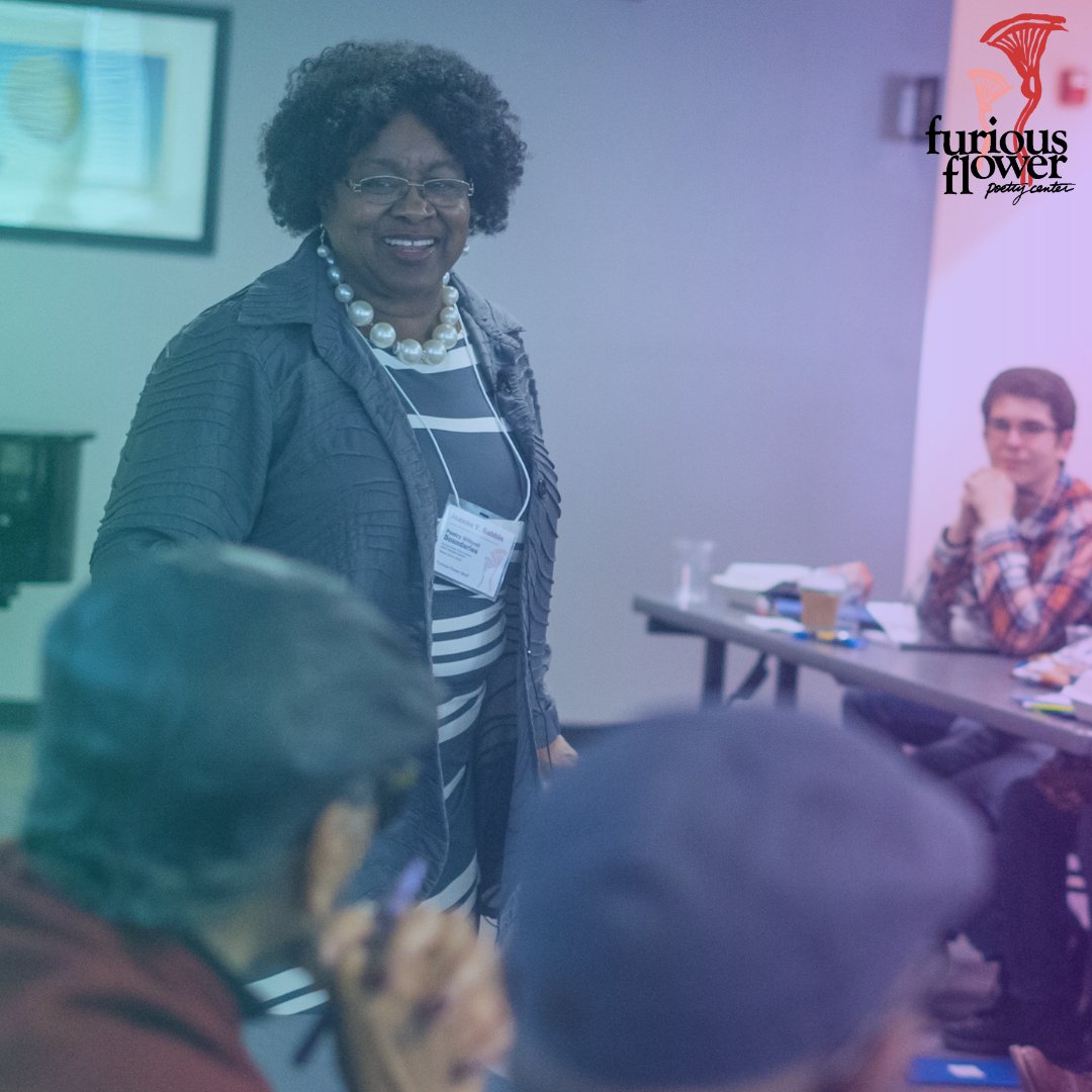 FuriousFlowerPC's tweet photo. Dr. Joanne V. Gabbin has facilitated many educational panel discussions over the course of her time at JMU. She's pictured here in a poet panel held during the 2018 Furious Flower Collegiate Summit.
#preserve #celebrate #JoanneVGabbin #FuriousFlower https://t.co/LGrT2KbPbW