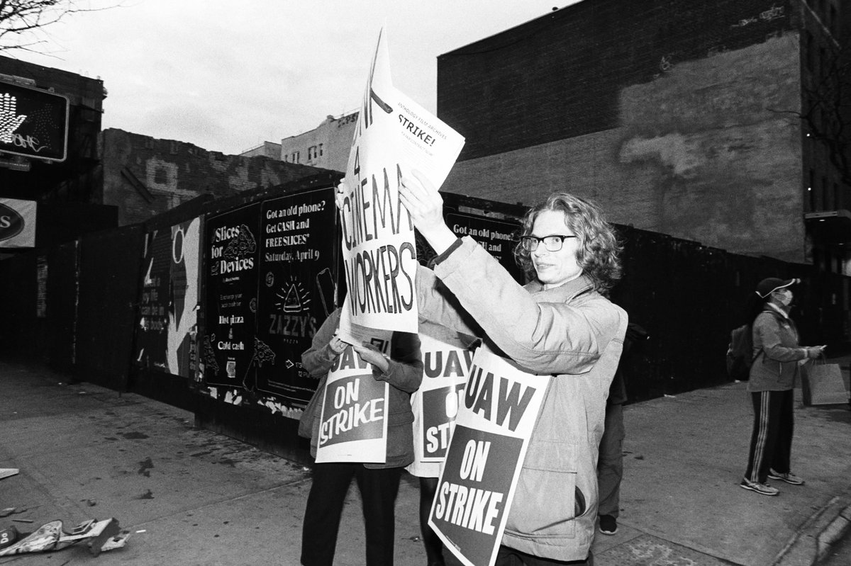 Anthology Film Workers tweet media