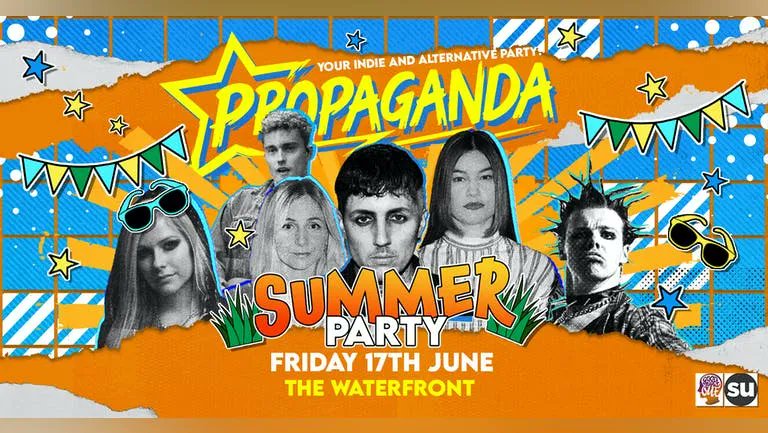 TONIGHT!!!
Summer is finally here! Come party with <a href="/PropagandaNwich/">Propaganda⚡️</a> as they host a night of summery alt bangers and beach party vibes! 🌴🌞
Tickets 👉 buff.ly/3zCrbJy