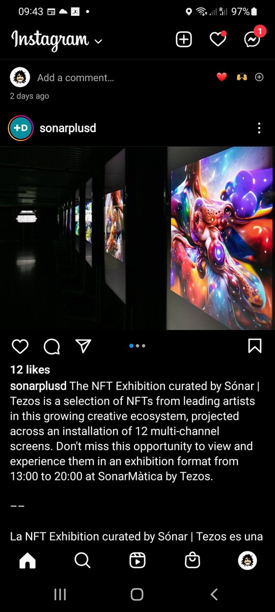 I'm gutted to not be there in person, but a selection of <a href="/distribconsc/">๔เรtгเ๒ยtє๔ ς๏ภรςเ๏ยรภєรร</a> Critters and Verses are at <a href="/sonarplusd/">Sónar+D</a> Barcelona as a 12 screen installation 🥳
🐙❤️🧡💛💚💙💜🦑
#distributedconsciousness
