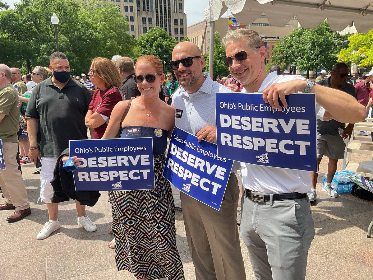 We_Are_Ohio's tweet photo. It's a great day to #rallyforrespect https://t.co/TKTdIPuoXn
