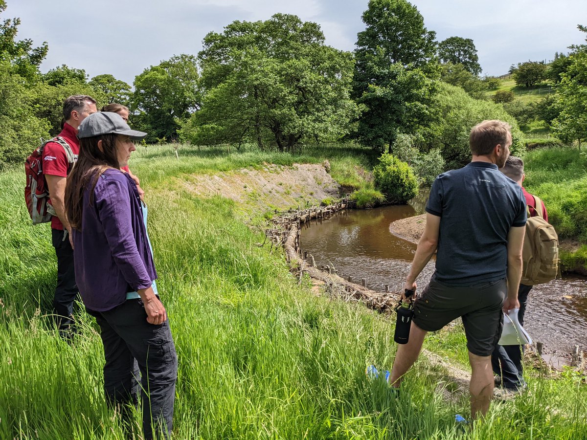 siphandon's tweet photo. Great site visit today for @EFAtlanticIsles Members event, looking at private finance models funding nature conservation. A huge thank you to @northyorkmoors for guiding us around the River Esk catchment! #landscapescale #livinglandscapes #catchmentbasedapproach https://t.co/VeKqoqEWTb