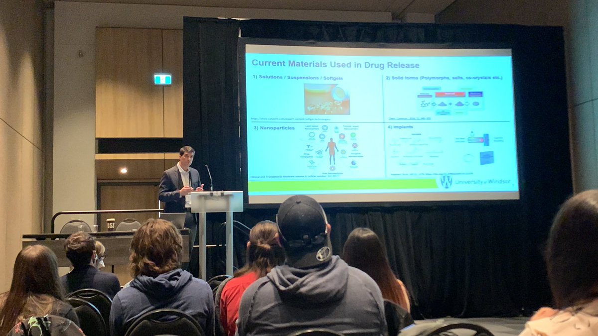 @nick_vukotic delivering on drug delivery in the MOF session #CSC2022 #CCCE2022