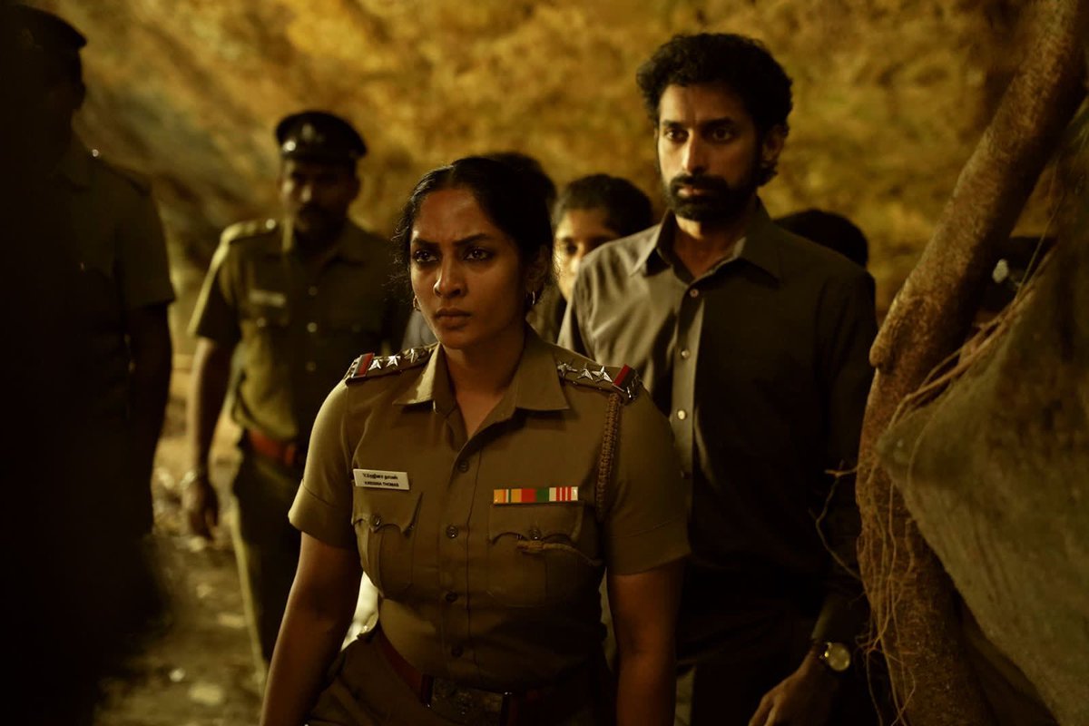dhanushkraja's tweet photo. An amazing crime thriller! #Suzhal is a series that will keep you hooked throughout! Wonderful performances by @am_kathir @aishu_dil @sriyareddy @rparthiepan! 
@pushkar.gayatri being genuinely remarkable! Congratulations to the team &amp; @primevideoin https://t.co/Rn9kcELUx7