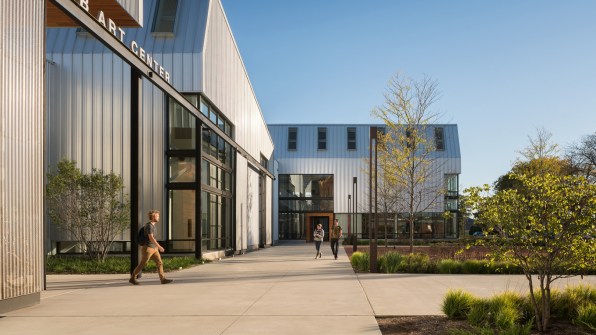 PivotalLighting's tweet photo. Learn more about the @AIA_COTE #TopTen award recipients, including #Pivotalproject — @KnoxCollege1837's Whitcomb Art Center — in this recent @FastCompany article on the best green buildings of 2022. https://t.co/3DXxgr0Onk https://t.co/dHEy2pGpCJ