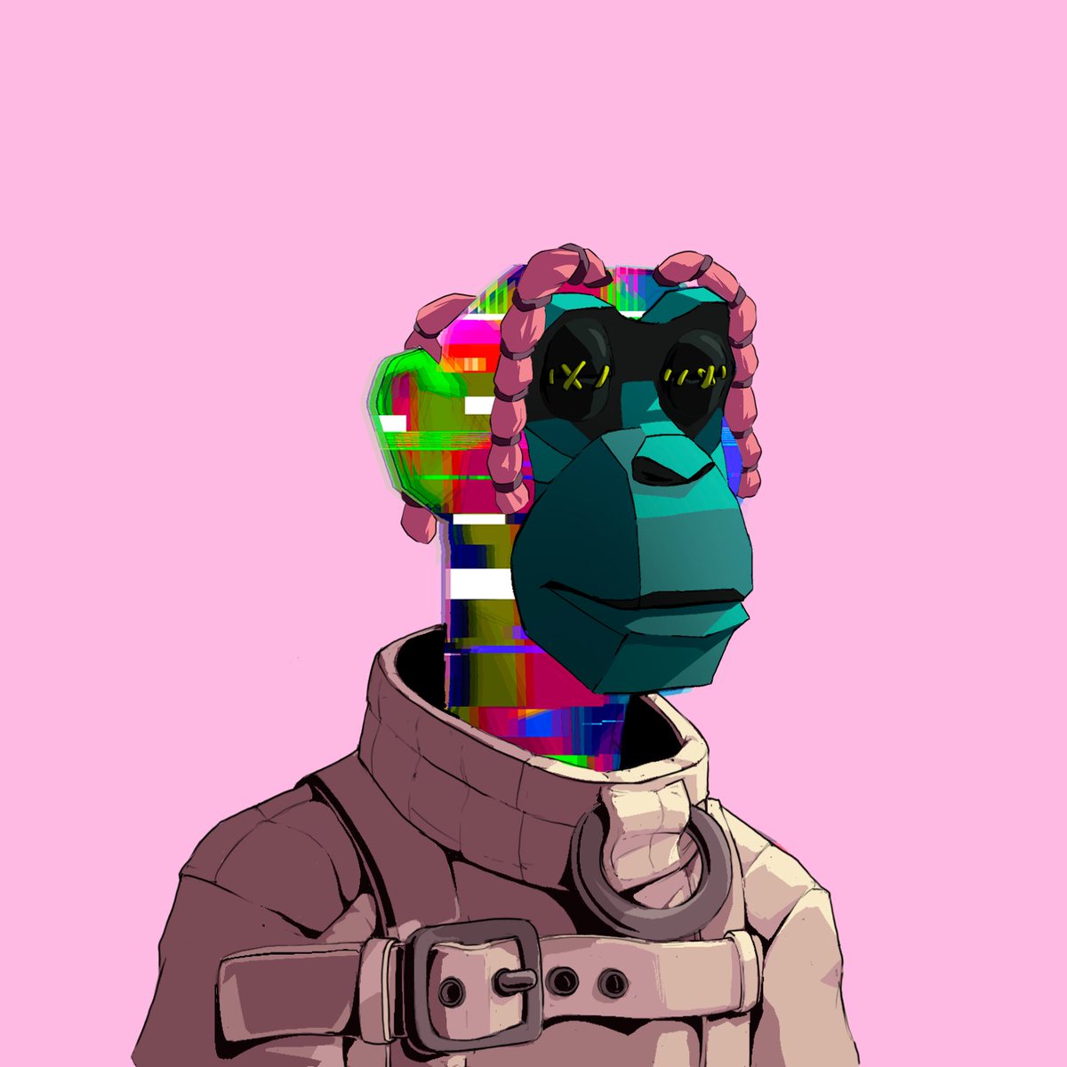 0xsushi's tweet photo. New @Primatesnft acquisitions. Which should be my new PFP? Do I stick with Glitch Khalifa? https://t.co/BcH8OvY7vc