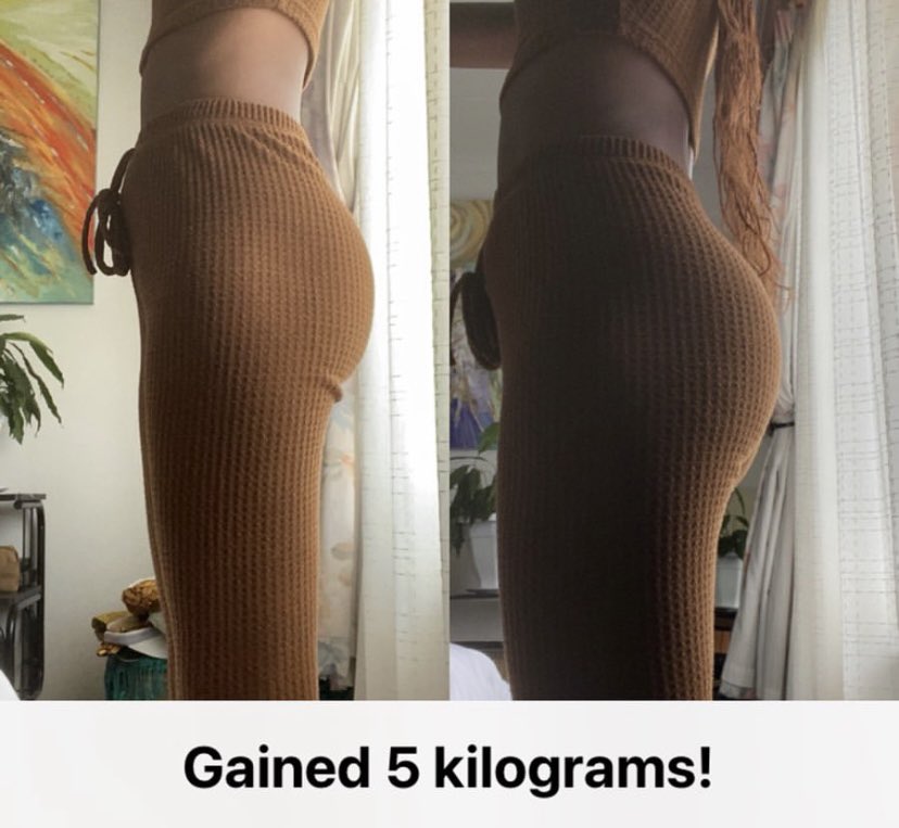 WeightWanters's tweet image. 5KG weight gain in 45 days!! 🤩

Here’s how Nailah did it on our 45 day challenge