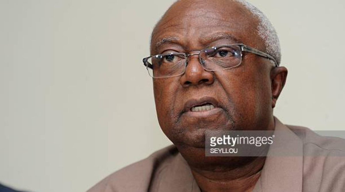 liberiapp's tweet photo. After President Samuel Doe was tortured to death by Prince Johnson in 1990, Amos Sawyer, who commanded enormous respect for his public integrity and democratic credentials, was appointed by Liberian stakeholders to head an Interim Government of National Unity #IGNU
#Liberia 2/3 https://t.co/EAN1GUpGKN