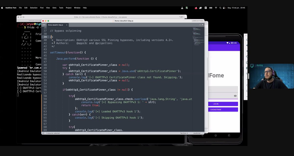 Lets_GoHacking's tweet photo. Essa semana, finalizamos com sucesso a primeira turma do curso Ethical Hacking Mobile Application Pentesting (EHMOB) !
Informações sobre o curso: https://t.co/3x4o1a5glc
Let's GoHacking !
#EHMOB #gohacking #mobile #pentest #redteam #cybersecurity https://t.co/Nk2AQ4dZtO