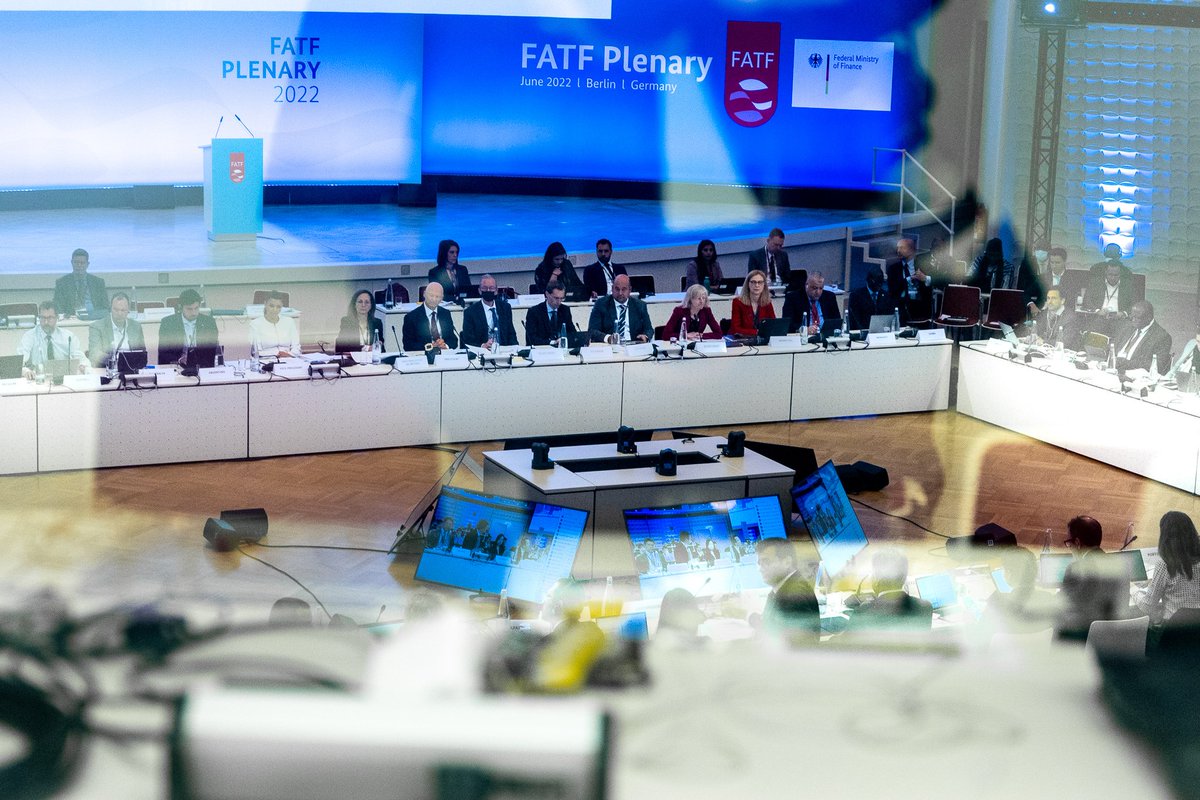 FATFNews's tweet photo. After a busy four days, the FATF plenary in Berlin has concluded. Delegates of governments from around the world discussed a range of money laundering and terrorist financing issues.
See the outcomes of the plenary here ➡️ https://t.co/bQuIHAcCYi
#FollowTheMoney #FATFweek https://t.co/xGDivSNtSD