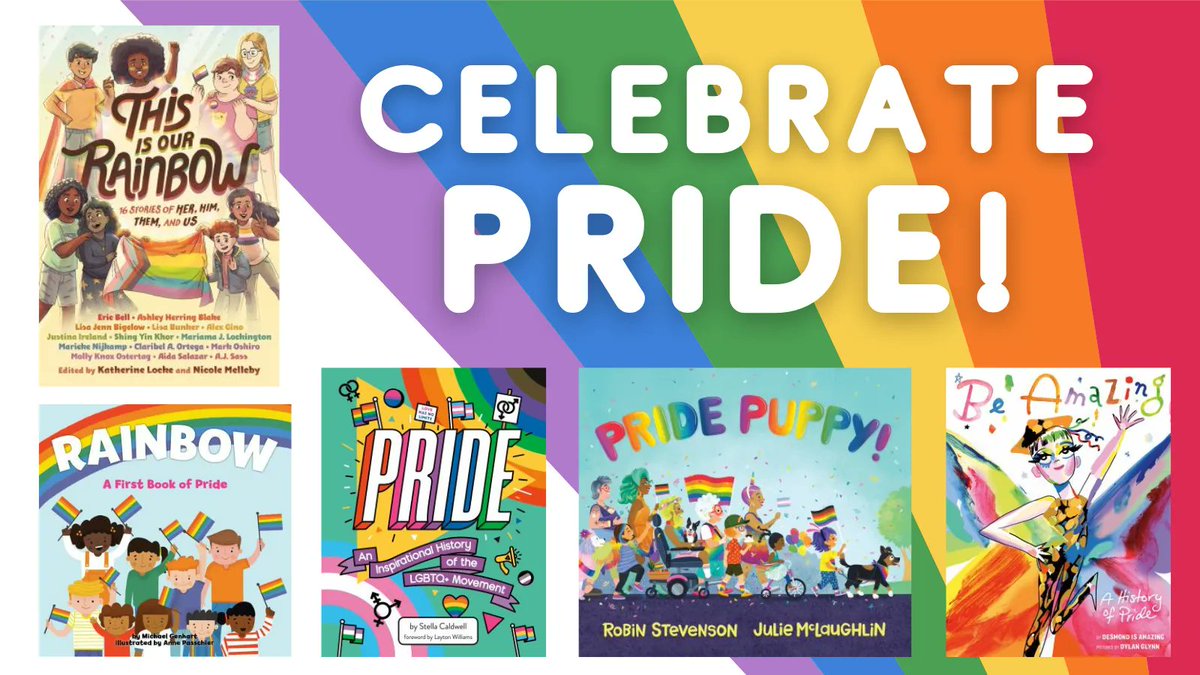 Celebrate #Pride with these books: bit.ly/3axGtoA! #LGBTQ #LGBTQIA #PrideMonth @Bibliogato @NeekoMelleby @MGenhart @robin_stevenson