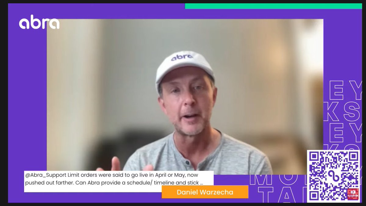 DanielWarzech10's tweet photo. @AbraGlobal Thanks for the update, we will HODL together. @billbarhydt , thanks for the updates! https://t.co/YUgSugkAD5