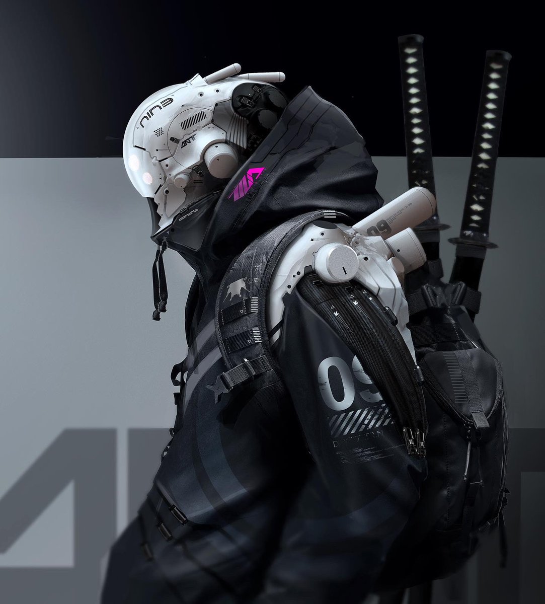 MOONE 54 // smooth urban reconnaissance… #daytoner #dtnr #conceptart #digitalart #nftart