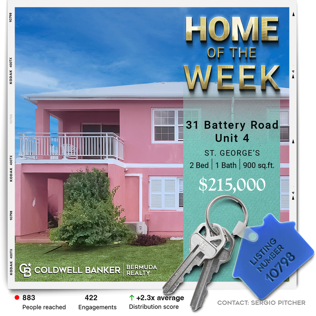 cbbermuda's tweet photo. FOR SALE: 31  Battery Road - Unit 4   #10798
https://t.co/sVGHsF90qB

#bermudarealestate #realestate #coldwellbanker #property #investment #forsale https://t.co/8F3wS2iWsx