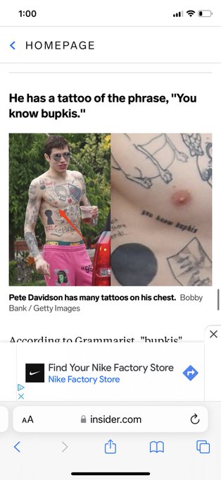 IDc what y&rsquo;all say Pete Davidson is jewish https://t.co/GrLqHMUXgC