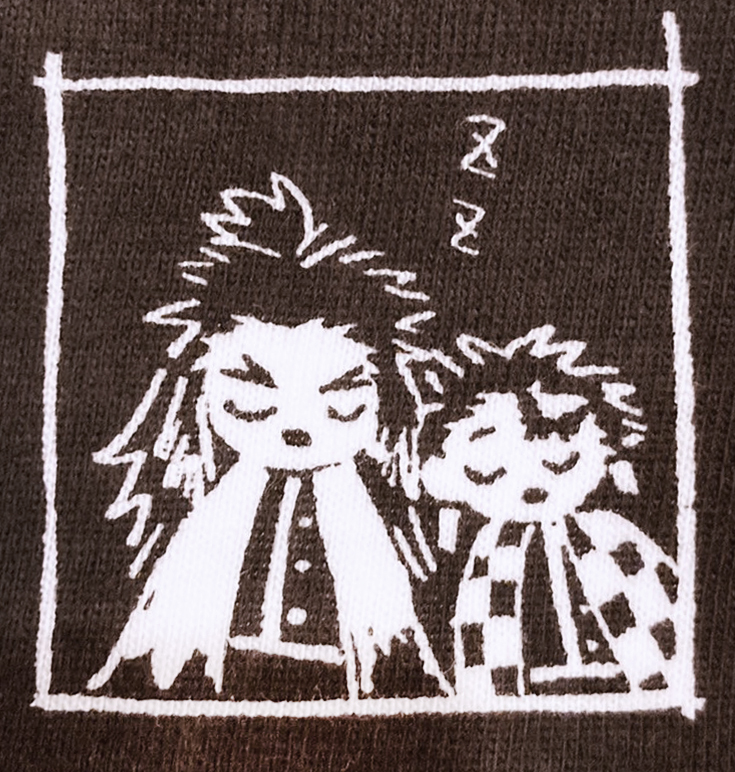 DailyRentan's tweet photo. From a very cute official shirt😴 https://t.co/e79DvfVYSv