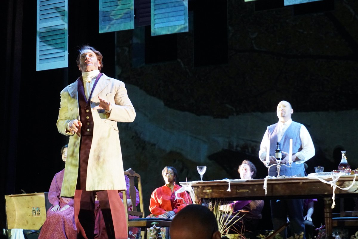SouthernXOpera's tweet photo. Glenn Seven Allen looks to the stars as John Herschel. https://t.co/AFO1cVq7tt