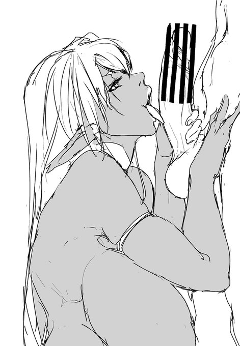 ダークエルフ妻練習 