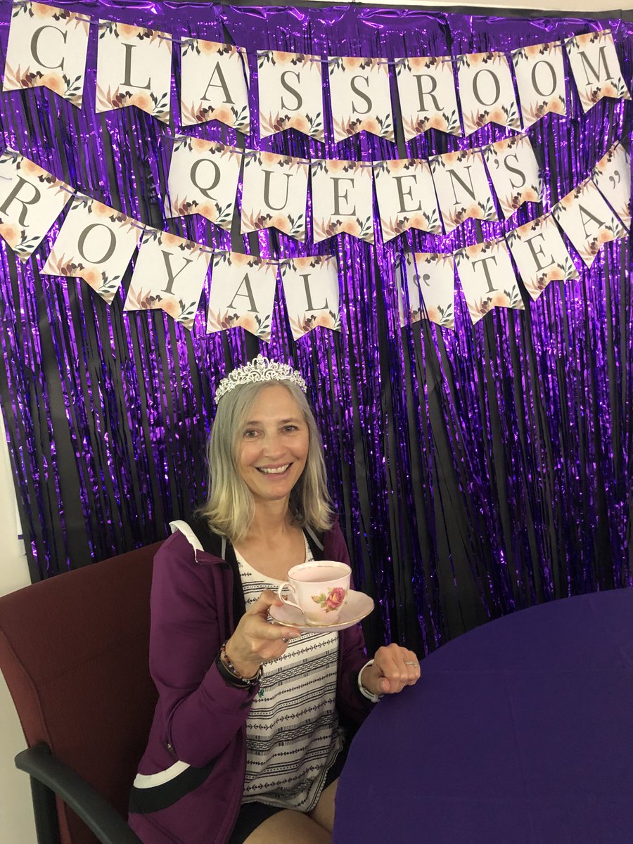 My retirement tea this morning. Thank you McLurg staff. You are wonderful 🥰