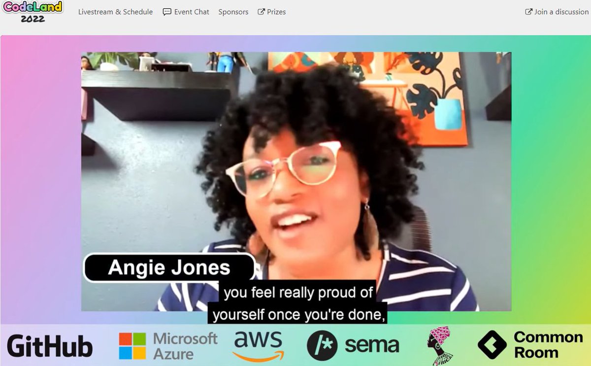 rafaelbpires's tweet photo. Such a fantastic talk on code reviews from @techgirl1908 on @codelandconf! 
Love ppl who can unravel complex subjects into little bits of understandable chunks! I feel I must save some of these lessons somewhere...🧶

#CodeLand #CodeLand22 #CodeNewbies #DEVCommunity https://t.co/sTemxoTWfr