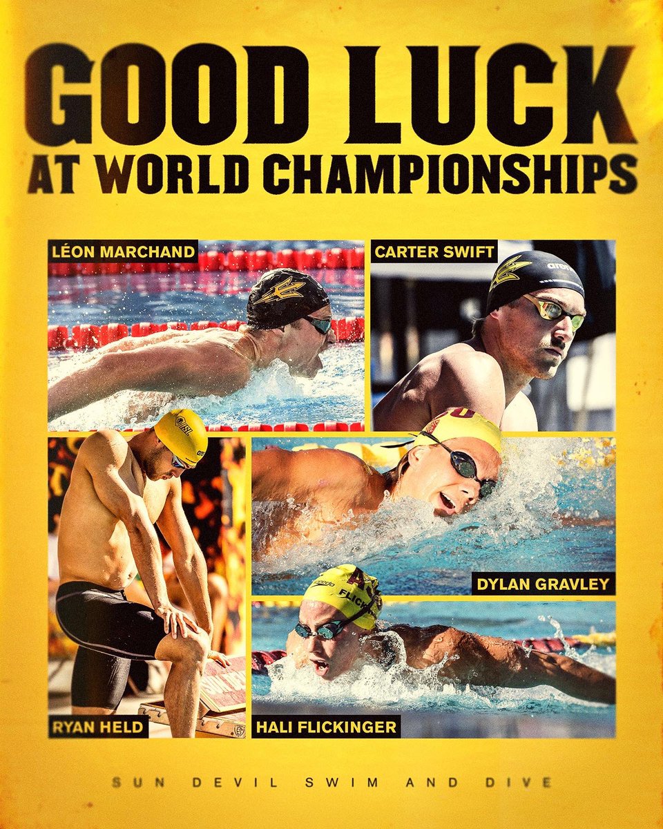 ASUSwimDive's tweet photo. Time to show out on the world stage 😈

#FINABudapest2022 x #ForksUp 🔱 https://t.co/CF7VEEk4Ow