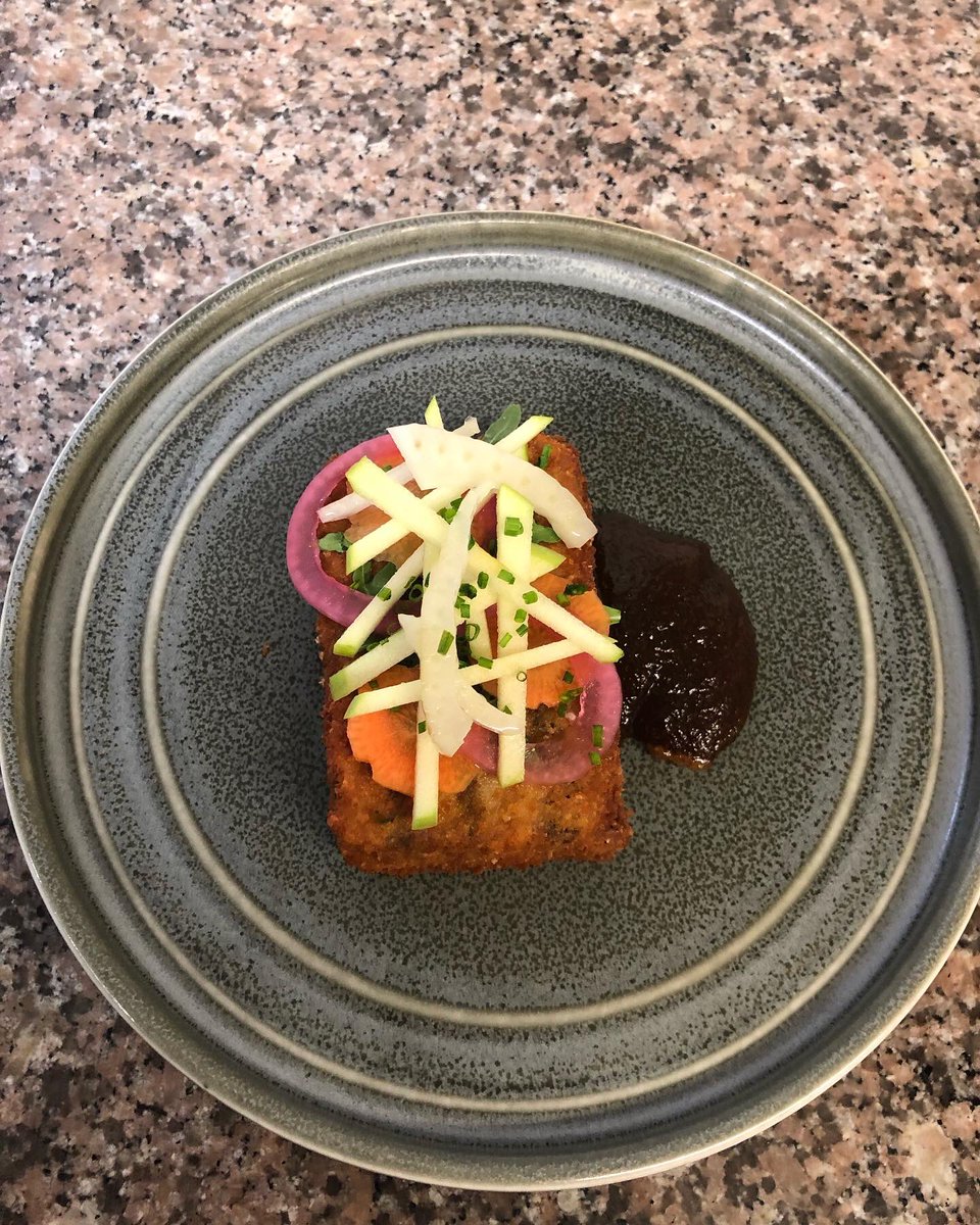 BellCaerleon's tweet photo. Pork belly &amp; black pudding terrine 👌 https://t.co/qqhDK2R23X