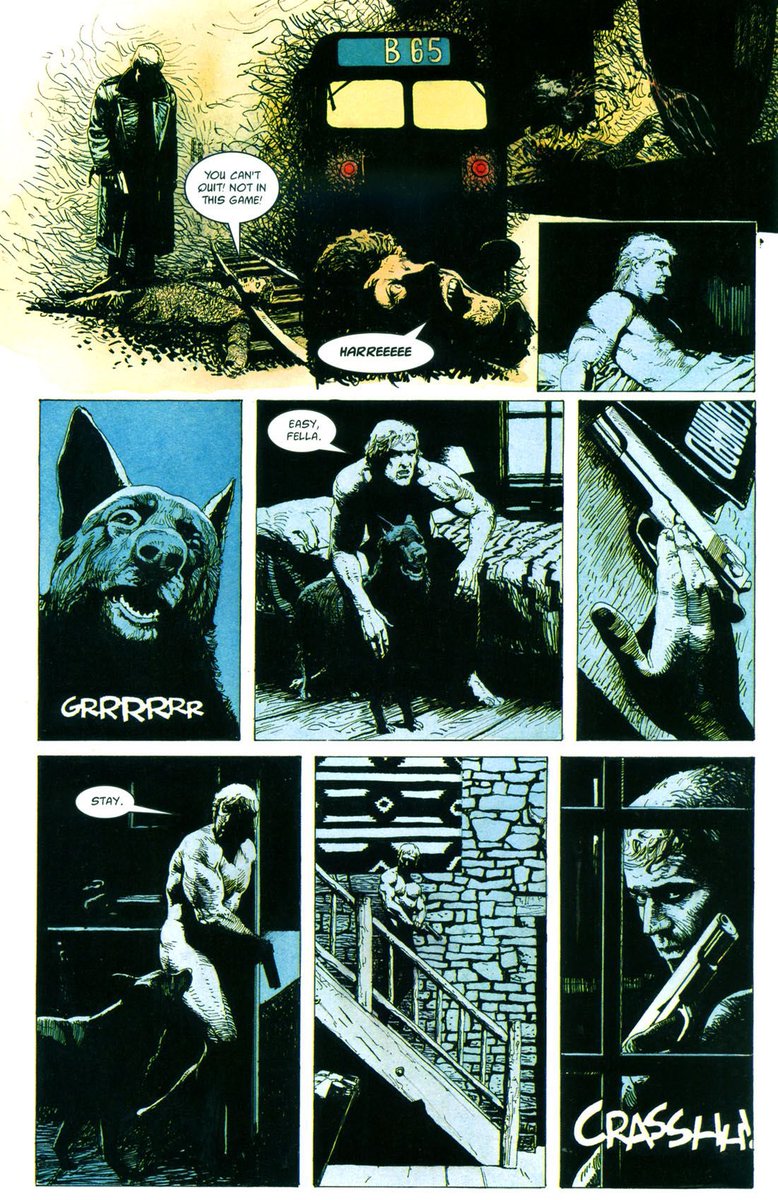 TonyVnrs's tweet photo. Finished Button Man, and overcome with the same bafflement I had when I read Mazeworld. How is it that Arthur Ranson is a comics artist who is a blind spot to comics twitter??? A genius, all time great storyteller as far as I’m concerned. https://t.co/5CmAUlVreP