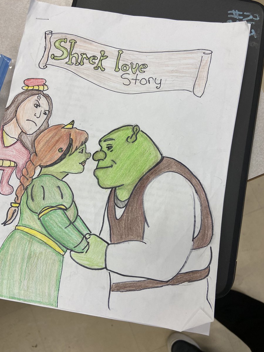 mrs_chater's tweet photo. My grade 7s worked in groups to rewrite the story of Shakespeare’s Romeo &amp; Juliet according to a chosen theme. They then rehearsed and performed their plays for their peers. They used backdrops, costumes, and props, and blew me away with their creativity &amp; hard work. @RLJH_HRSB https://t.co/K5u1gXAW9e