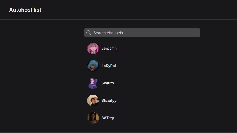 reply if you want to be added to my autohost list 🙂