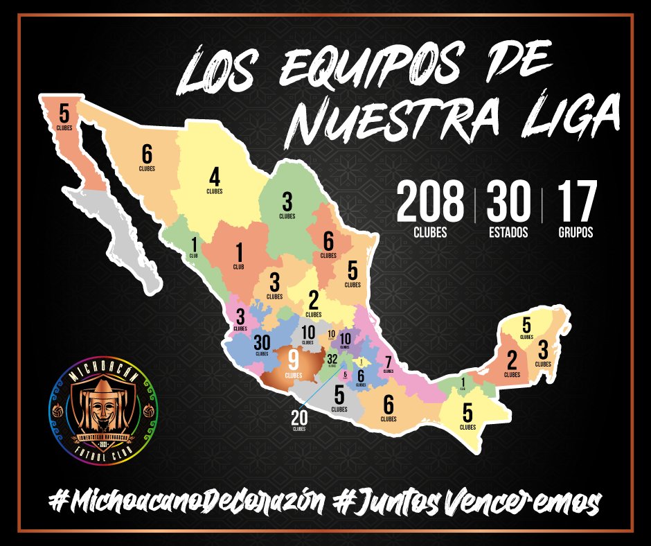 ¡La <a href="/LigaTDP/">Liga TDP</a> está llena de sueños, retos y experiencias! ⚽✨

La temporada pasada participaron 208 escuadras, siendo la liga mexicana con mayor cantidad de equipos. 🥅🏆

¿Cuántos equipos de la categoría conoces? 🤔 ¡Etiquétalos! 🤩

 #MichoacanoDeCorazón #JuntosVenceremos