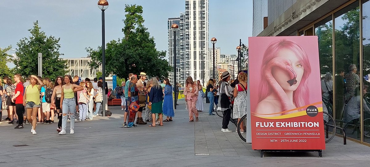 ArtofTonyNero's tweet photo. #fluxexhibition at the Design District, Greenwich. Exciting works from 50 artists. Exhibition on until 25th June. @fluxexhibition @ThePeninsulist https://t.co/QWRFXlOMDa