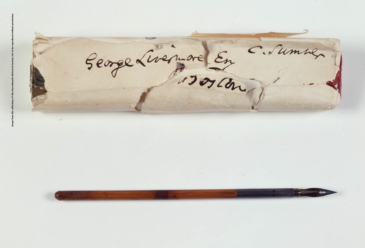 Digital Commonwealth (@digicomma) on Twitter photo Pen used by Abraham Lincoln to sign the Emancipation Proclamation, January 1st 1863. Emancipation was finally enforced in Texas on June 19th, 1865. #Juneteenth
Image from <a href="/MHS1791/">Massachusetts Historical Society</a>: digitalcommonwealth.org/search/commonw… Pen used by Abraham Lincoln to sign the Emancipation Proclamation, January 1st 1863. Emancipation was finally enforced in Texas on June 19th, 1865. #Juneteenth
Image from <a href="/MHS1791/">Massachusetts Historical Society</a>: digitalcommonwealth.org/search/commonw…