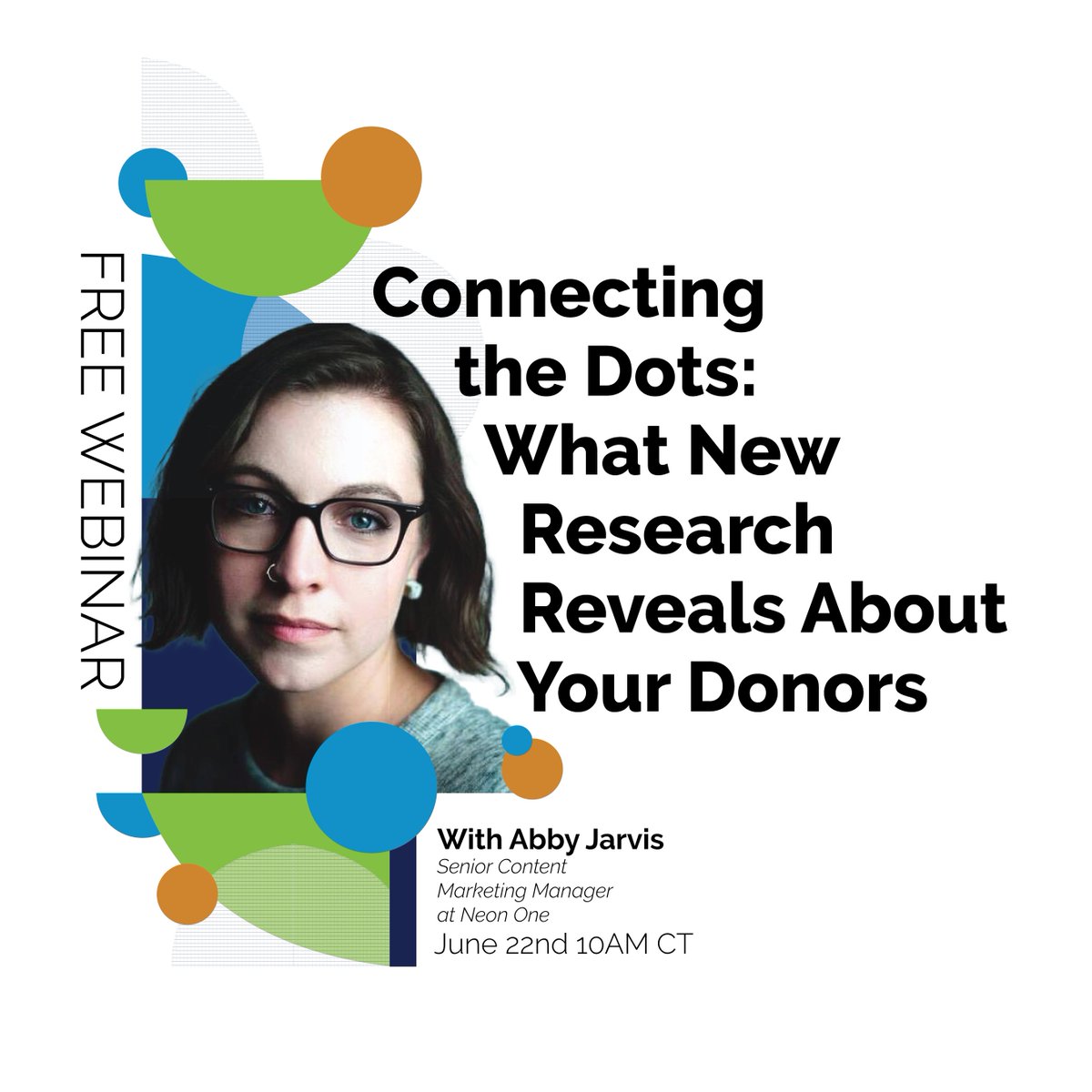 domoregoodus's tweet photo. Join this session with Abby Jarvis at on June 22nd at 10AM CT to learn about! @NeonOneTech's newest report, “Donors: Understanding The Future of Individual Giving”. This helpful tool dives into donor behaviors, fundraising trends. Tune in at https://t.co/pRyGeM9wKV https://t.co/iPpeTE8rdq