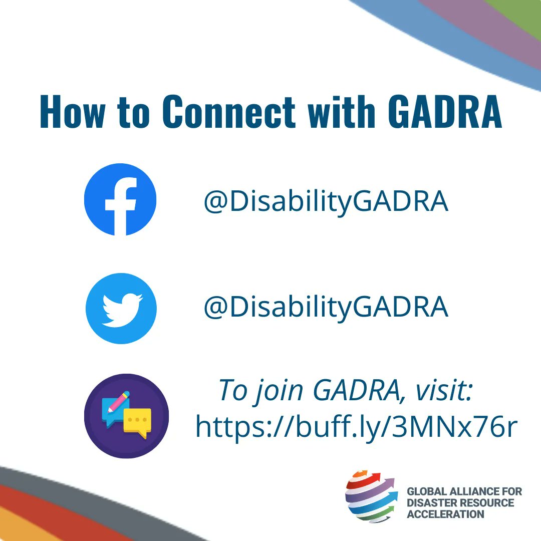 Ready to connect with GADRA? Be sure to follow us on all of our social media platforms so you never miss an update! To Join GADRA, visit: buff.ly/3MNx76r