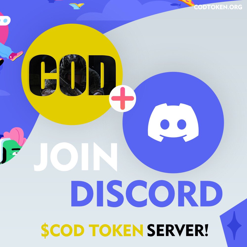 CODTOKENS's tweet photo. $COD is officially available on Discord ‼️

$COD Token's #NFT activities and other updates will be announced at $COD Community Server on #Discord ! 🥳

✅ JOIN $COD DISCORD COMMMUNITY: 

https://t.co/VkDDpD3NI0

#COD #CODTOKEN #BinanceSmartChain https://t.co/30FybnDhzP