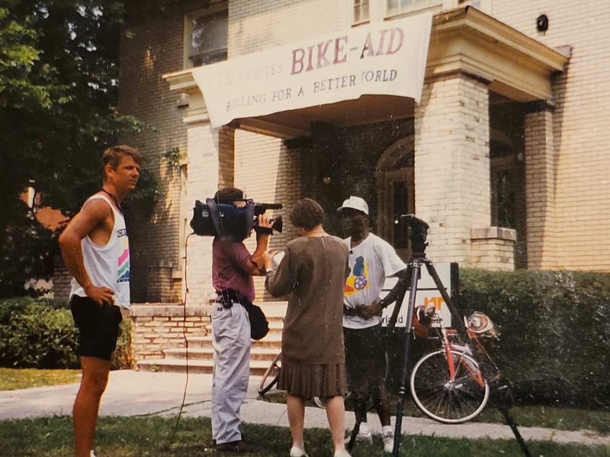 The average number of people exposed to heat waves has increased by approximately 125 million since the beginning of the century. Join us at bikeaid.us and we address issues #ClimateChange.