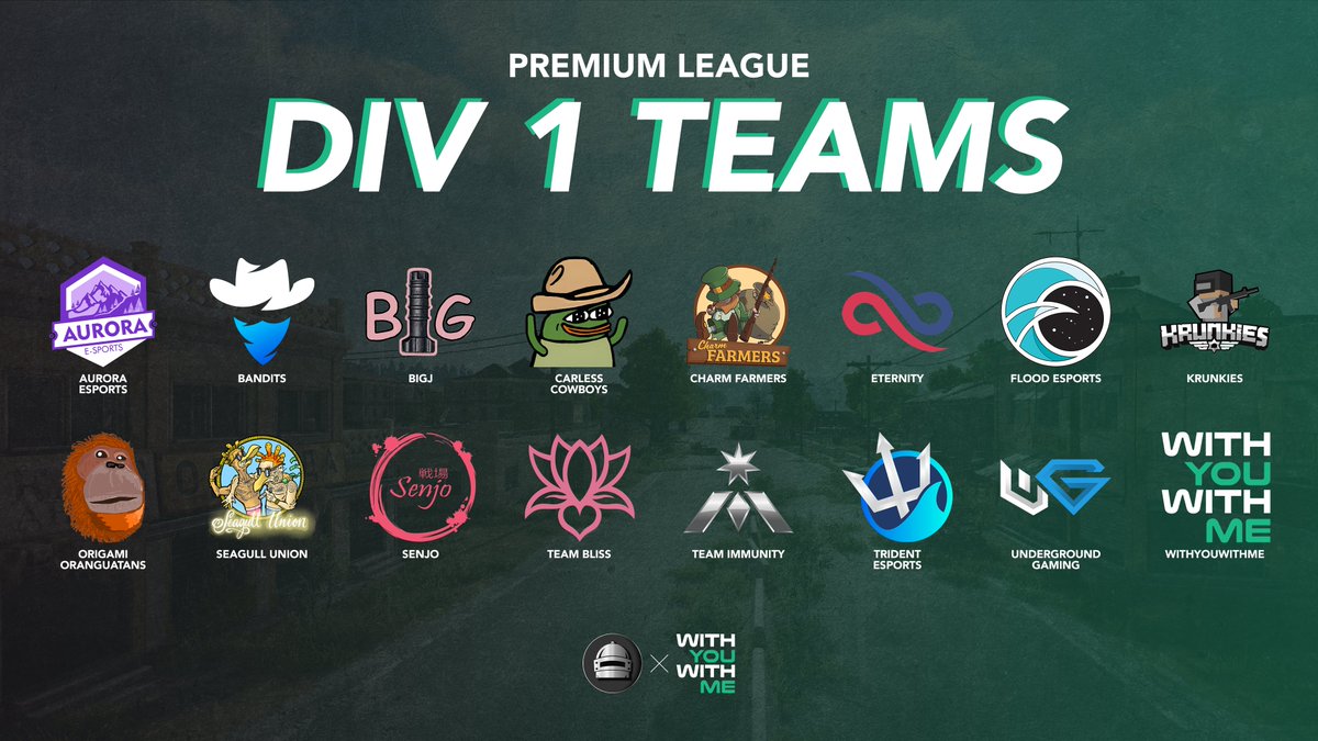 PremiumScrims's tweet photo. Introducing our Division 1 teams for Season 3!

These top dogs will be fighting it out across 4 nights for their share of the prizepool!

🗓️ 20th, 27th, 28th June, and 4th July https://t.co/dl9dvKXukB