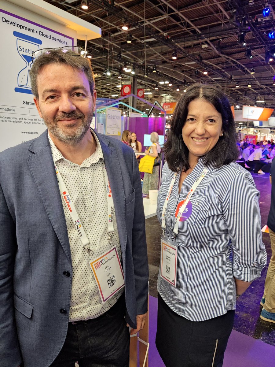 Statinf (@statinf1) on Twitter photo <a href="/Statinf1/">Statinf</a> présente à #Vivatech2022 sur le stand de la maison mère, <a href="/inria_paris/">Centre Inria de Paris</a> Grand merci <a href="/fleuryeric/">eric fleury</a> pour ton soutien!
Dédicacée <a href="/LCG_inria/">LilianaCG</a> <a href="/Statinf1/">Statinf</a> présente à #Vivatech2022 sur le stand de la maison mère, <a href="/inria_paris/">Centre Inria de Paris</a> Grand merci <a href="/fleuryeric/">eric fleury</a> pour ton soutien!
Dédicacée <a href="/LCG_inria/">LilianaCG</a>