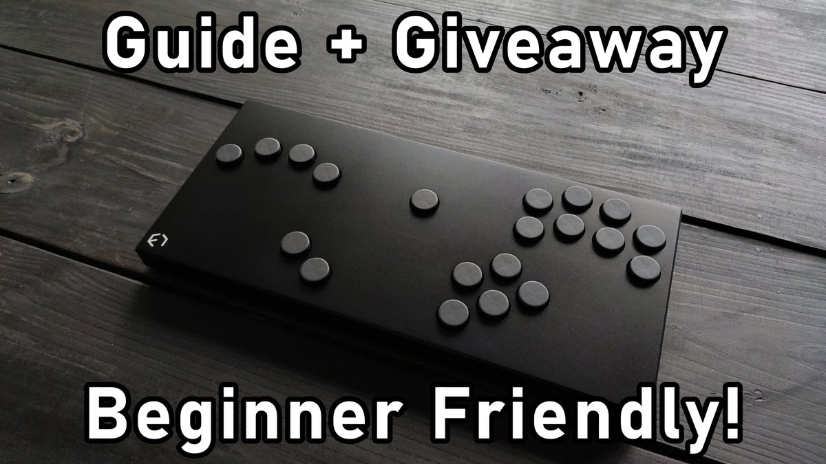 Open Frame1 build guide is published now: youtu.be/w4r5CNIimU0

RT + follow to enter a giveaway for the controller made in the guide!

Will randomly pick a winner July 1st