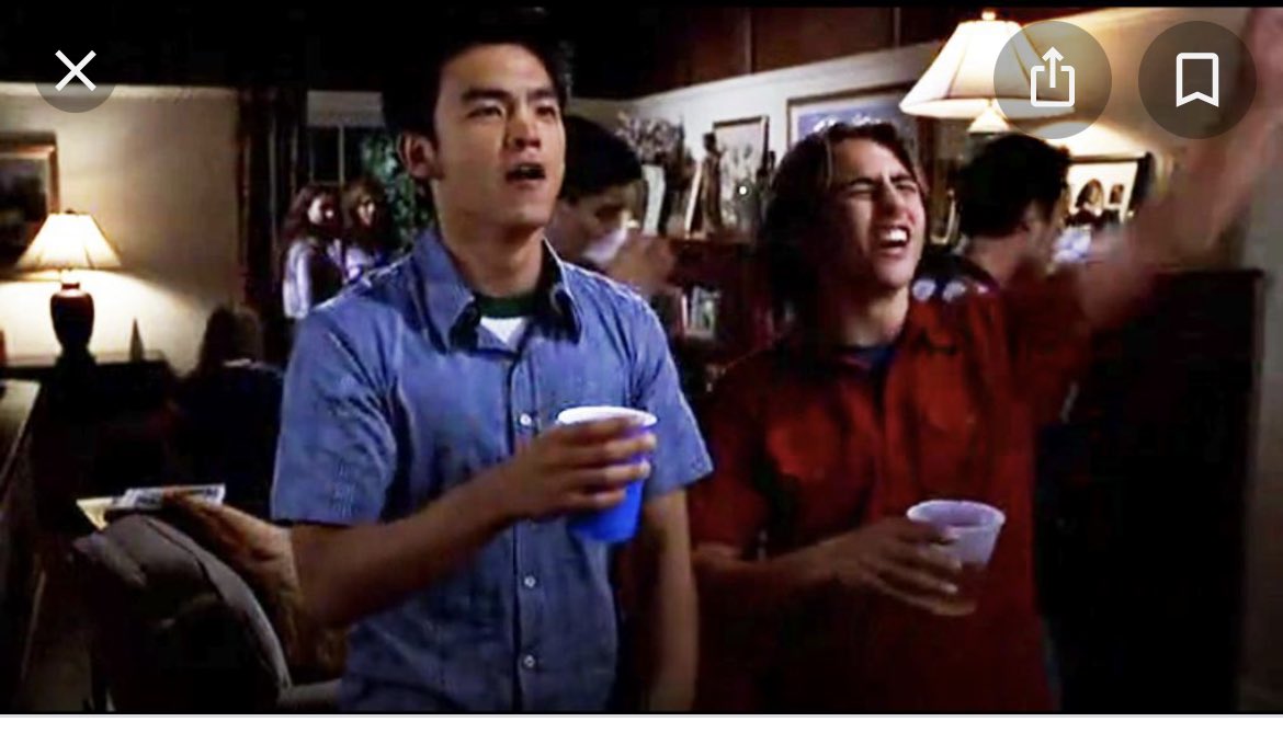 Hot then, hot now. Happy birthday John Cho  