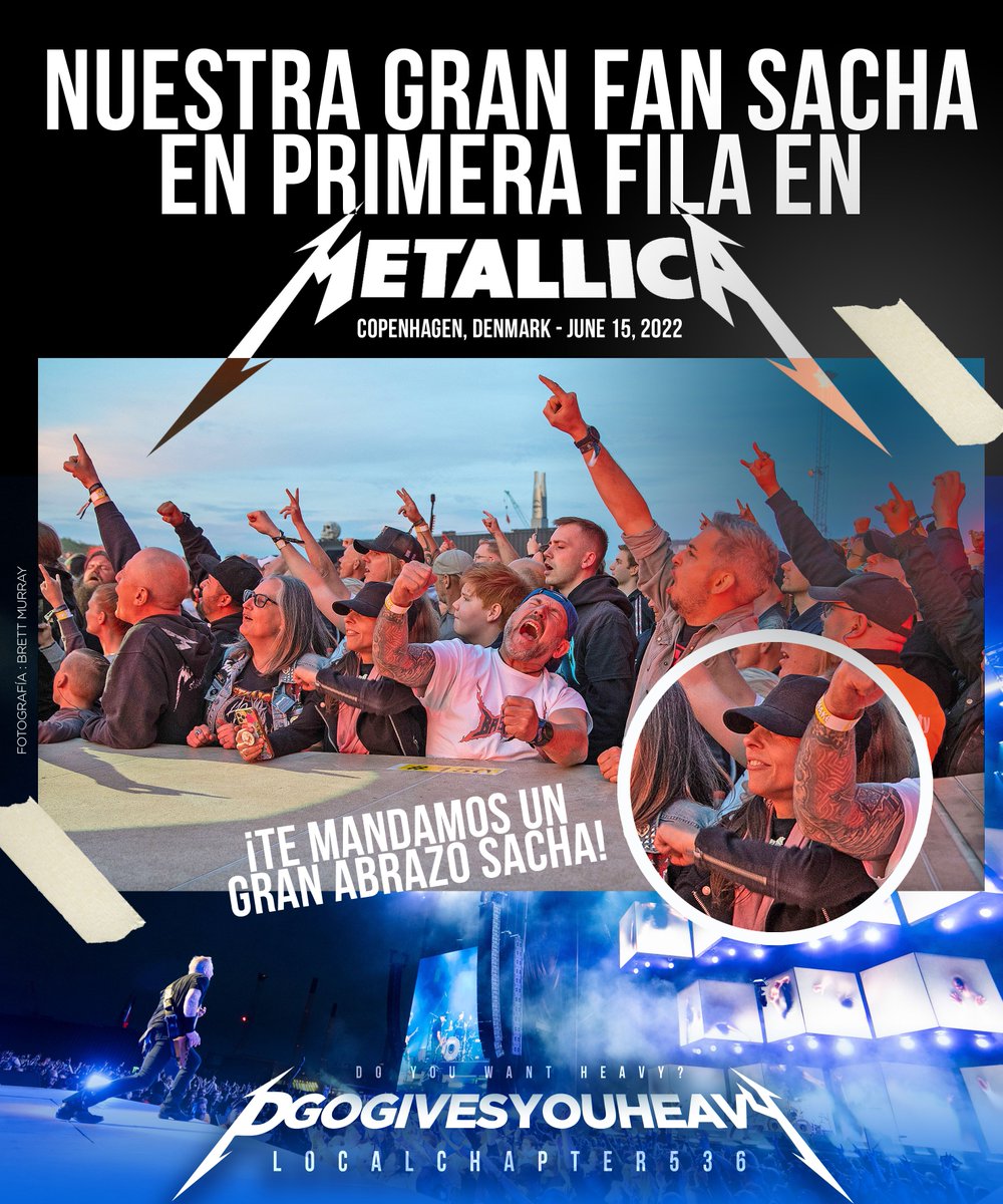 DGOgivesyouhea1's tweet photo. SIEMPRE EN LOS PRIMEROS LUGARES! QUE GUSTO VERTE ENTRE LAS IMAGENES DE BRETT MURRAY SACHA!!!!  bravo!!!!! #TallicaFamily Metallica #metallica #LocalChapter536 https://t.co/1xGy0hhH7G