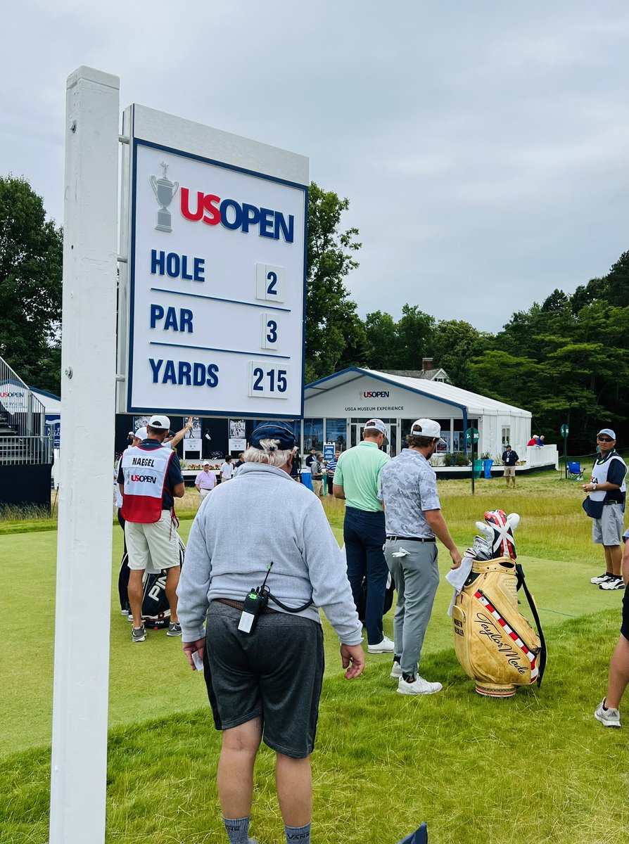 RuralGolf's tweet photo. Earn it! @lilbecks3 

#rednumbers 
#scorecardholder
#USOpen2022 
#majorchampionship https://t.co/5wknqOtgoP