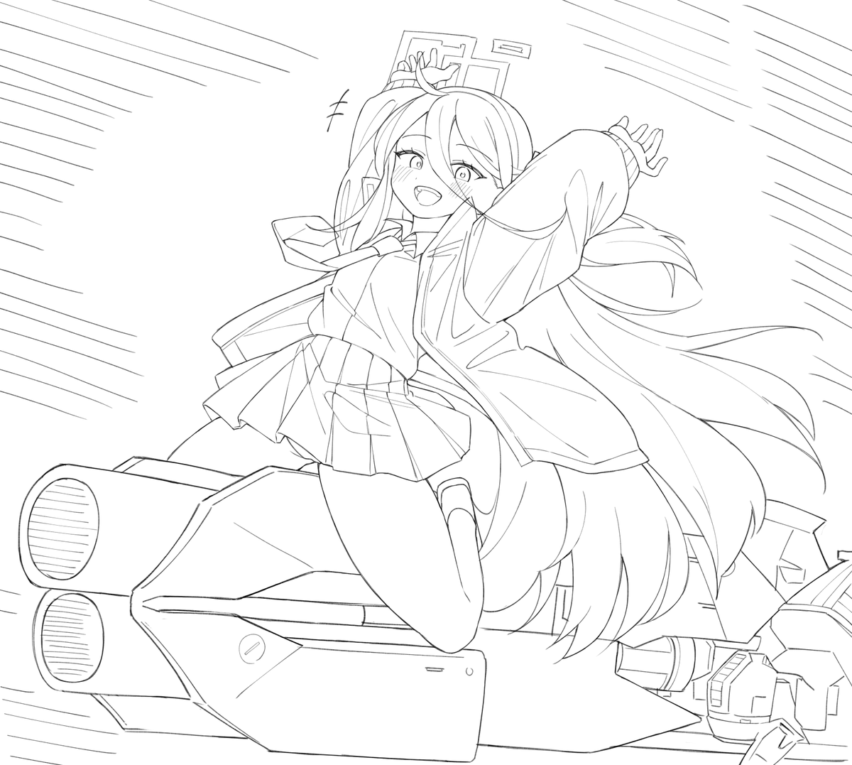 🚀😄🚀
#ブルーアーカイブ  #ブルアカ  #天童アリス 