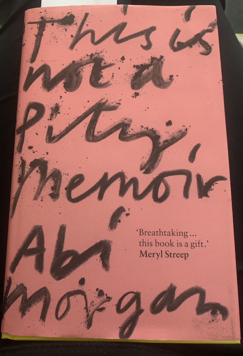 Wow! I feel every emotion in Abi’s writing coming off the page as I read this. So far I’ve laughed and cried  in equal measure and only about a quarter of the way through. The love that Abi & Jacob have for each other is beautiful #AbiMorgan #ThisIsNotAPityMemoir ❤️