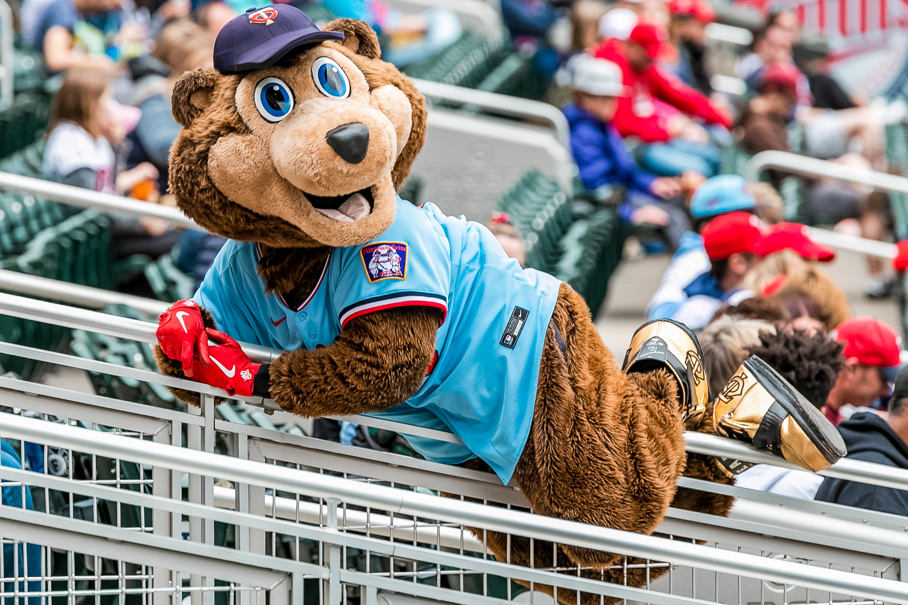 The ups, and downs, of being a Minnesota Twins mascot