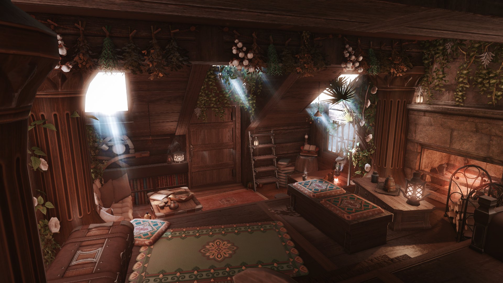 ✦Leo on Twitter: "[S] A cozy cottage ☕️ Address: Crystal | Diabolos | The  Goblet | Ward 11 | Plot 51 A lil cozy cottage commission for @kasenno, I  absolutely loved working