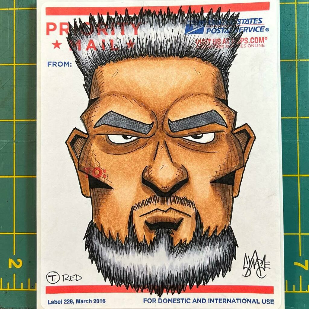 Synapse65's tweet photo. Pigma Micron 05, 02, 01, 005
Copic Multiliner 0.03
Copic Sketch E59, E37, E33, E11, C7, C7, C5, C1
#synapse 

#stickers #stickerart #stickerporn #slaps #slapups #urbanart #illustration #art #ink #usps #label228 #streetart #street #streetphotography #urba… https://t.co/07onZvYjzx https://t.co/j21uqHJuii