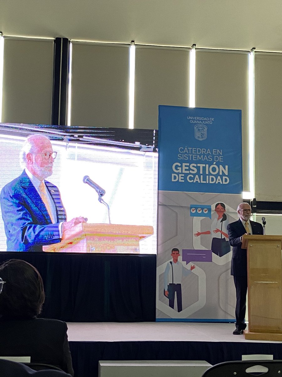 Participamos en las cátedras de gestión de la calidad de la <a href="/UdeGuanajuato/">Universidad de Guanajuato</a> una iniciativa que coadyuva en la implementación y mejora de los sistemas de gestión 

facebook.com/ciudadUG/video…